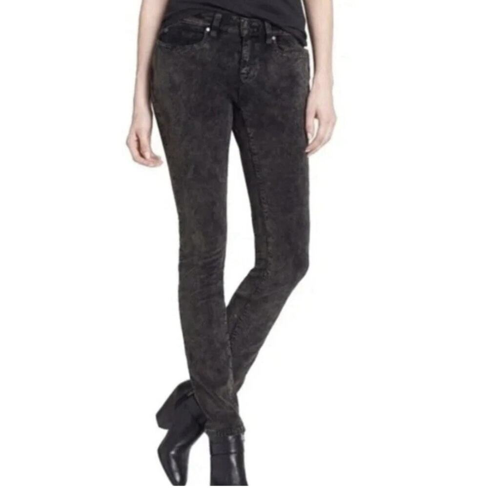 Eileen Fisher Acid Wash Velveteen Jeans Size 14